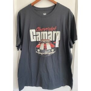 GM Chevrolet Camaro Tee ~ Double sided Graphic ~ Men's Size XL ~ New with Tags